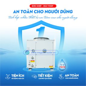Bơm nhiệt dân dụng Megasun MGS-2.5HP-500L