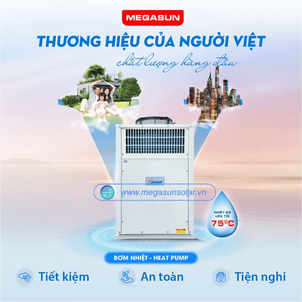 Bơm nhiệt gia đình Megasun MGS-1HP-100L