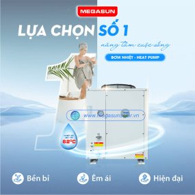 Bơm nhiệt nước nóng Megasun MGS-3HP-1500L