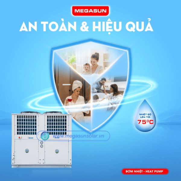 Máy nước nóng Heatpump Megasun-MGS-15HP-6000L