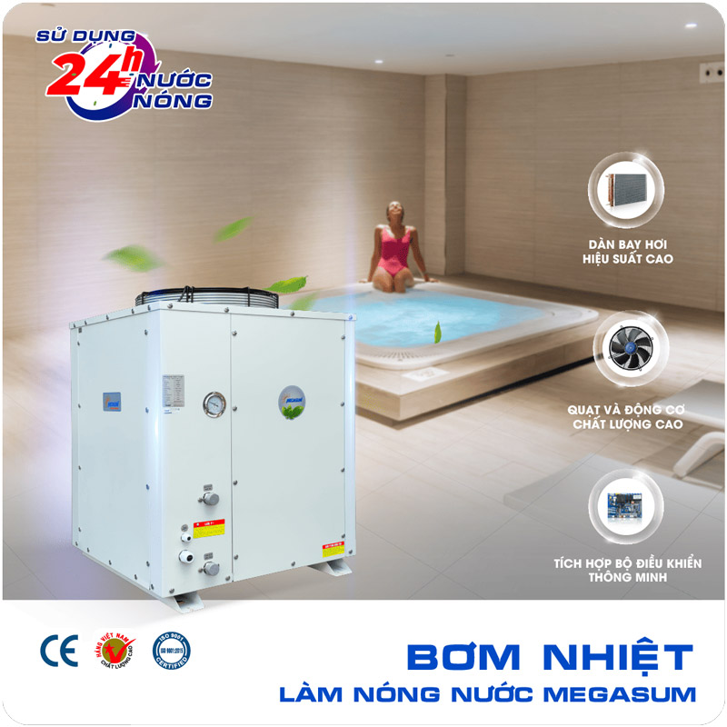 Bơm nhiệt dân dụng Megasun MGS-2HP