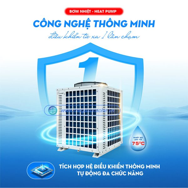 Máy bơm nhiệt Heat Pump Megasun MGS-5HP-1000L