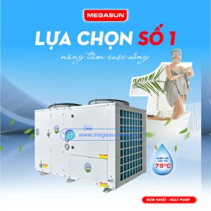 Máy nước nóng heat pump bơm nhiệt Megasun MGS-10HP-4000L