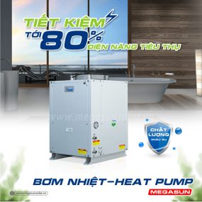 Máy nước nóng năng lượng không khí Megasun MGS-2.5HP-800L