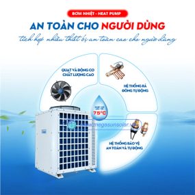 Máy nước nóng năng lượng không khí Megasun MGS-2.5HP-800L