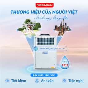 Nước nóng trung tâm gia đình Megasun MGS-1HP-250L