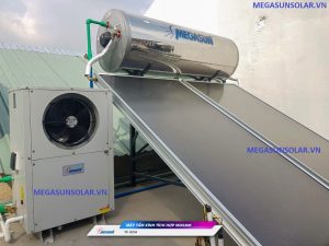 Bơm nhiệt Heat Pump kết hợp máy nước nóng năng lượng mặt trời Megasun