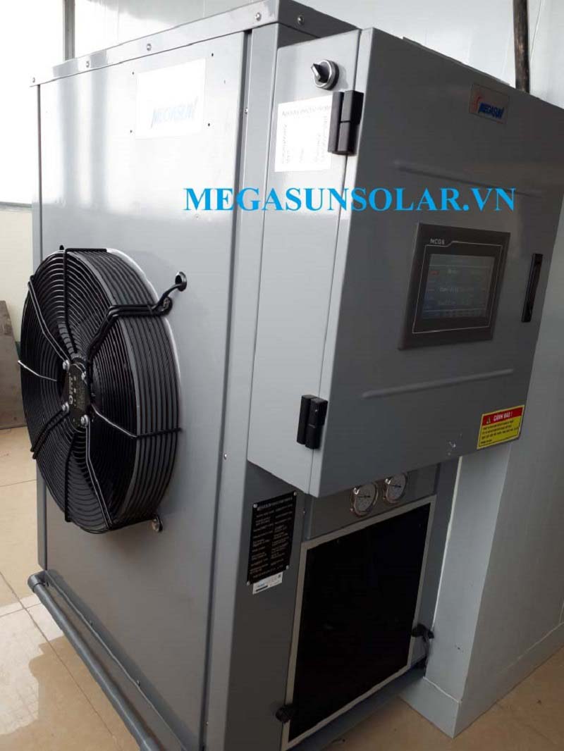 Bơm nhiệt công nghiệp Megasun trang bị máy nén COPELAND Mỹ
