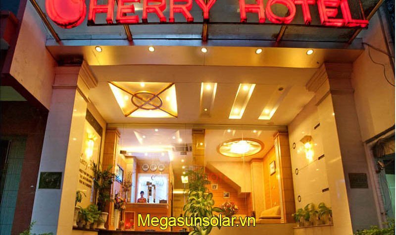Dự án bơm nhiệt Megasun tại Khách Sạn Cherry, Hà Nội 