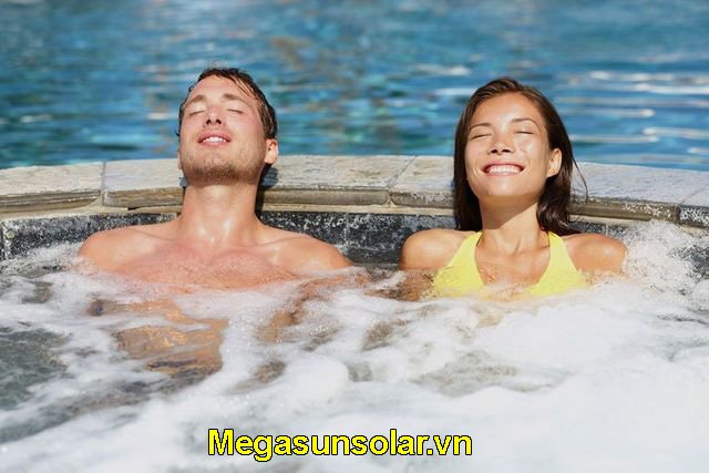Bơm nhiệt bể bơi - máy nước nóng bể bơi Megasun MGS-10HP-S