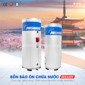 Bình nước nóng bảo ôn Megasun 300 Lít MGS-300-CHWT-V
