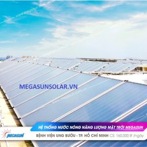 Tấm phẳng năng lượng mặt trời công nghiệp Megasun