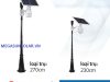 Đèn LED năng lượng mặt trời dạng cột