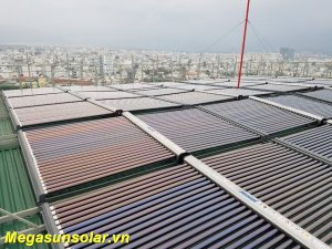 Hệ thống nước nóng năng lượng mặt trời tập trung công nghiệp Megasun