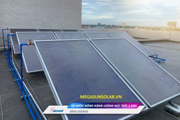 Tấm phẳng thu nhiệt năng lượng mặt trời chịu áp lực cao Megasun