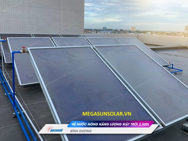 Tấm phẳng thu nhiệt năng lượng mặt trời chịu áp lực cao Megasun