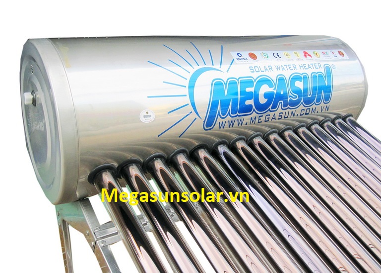 Máy nước nóng năng lượng mặt trời Inox Megasun dòng KSS 150 Lít