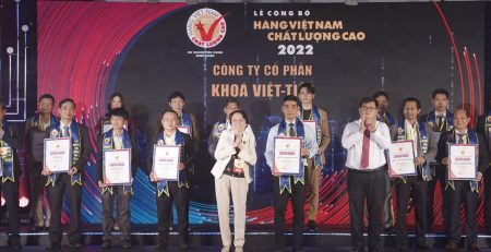 Giải thưởng Megasun hàng Việt Nam chất lượng cao 2022