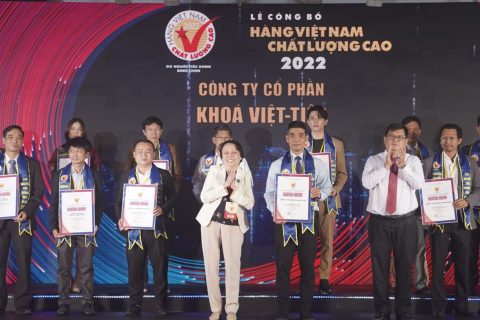 Giải thưởng Megasun hàng Việt Nam chất lượng cao 2022