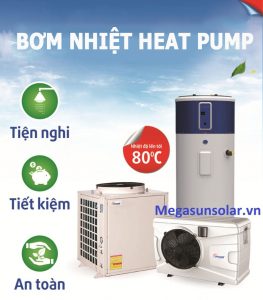 Bơm nhiệt Heat Pump có khả năng tiết kiệm tới 80% điện năng