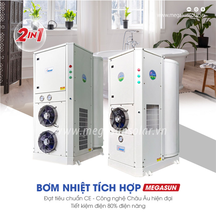 Bơm nhiệt bình tích hợp Megasun