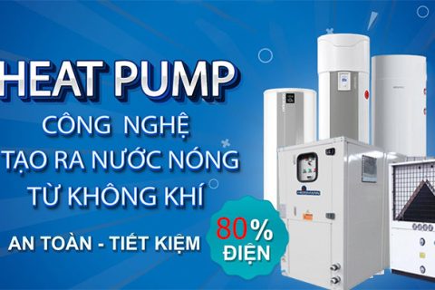 Lý do tại sao máy nước nóng trung tâm tiết kiệm 80% điện năng