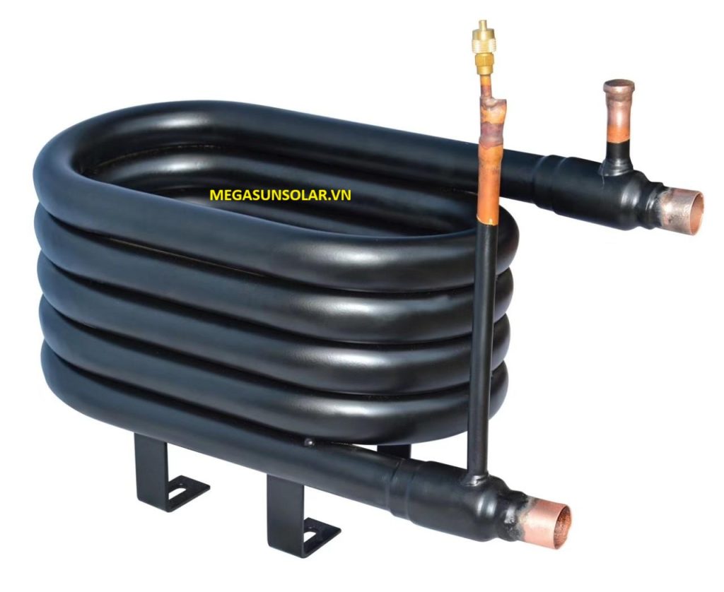 Bộ trao đổi nhiệt máy bơm nhiệt heat pump Megasun