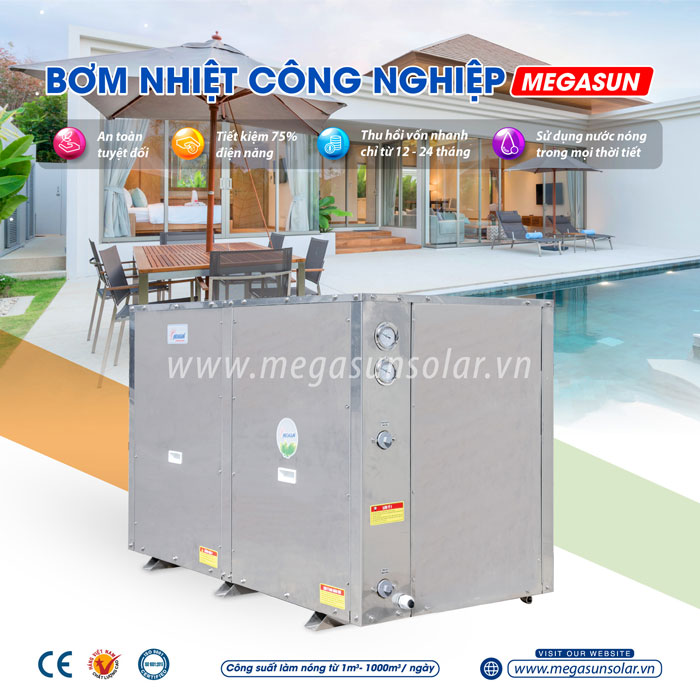 Hệ thống nước nóng trung tâm Heatpump - Giải pháp cấp nước nóng tối ưu 