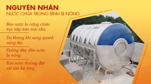 Nguyên nhân nước trong bồn bảo ôn bị nóng