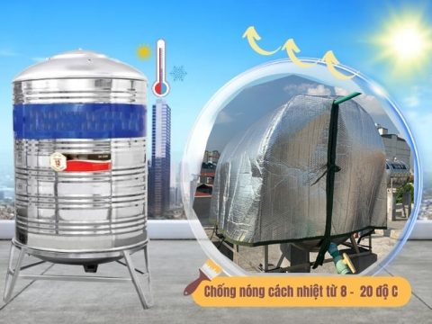 Tại sao nên bọc bảo ôn bồn nước cho gia đình?