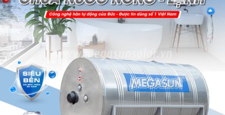 5 Ưu điểm bình nước nóng mặt trời công nghiệp Megasun