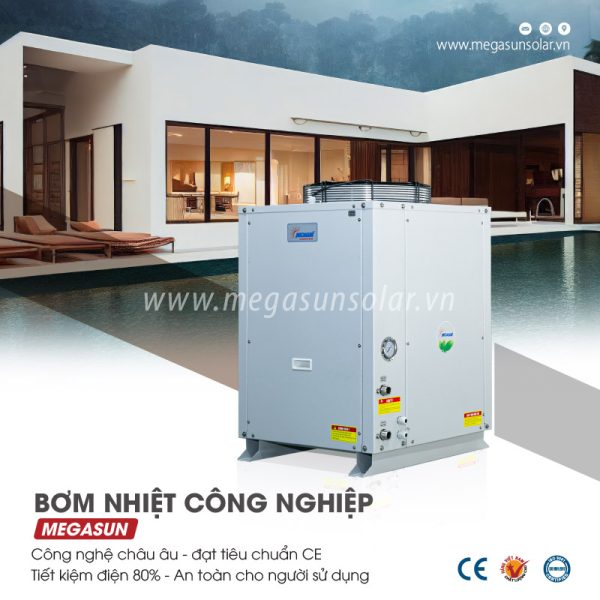 Cách tính công suất sử dụng bơm nhiệt Heatpump Megasun