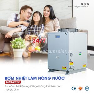 Hệ thống nước nóng Heat pump Megasun MGS-1.5HP-D