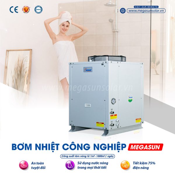 Lợi ích khi sử dụng hệ thống nước nóng trung tâm bơm nhiệt MGS-2.0HP-D