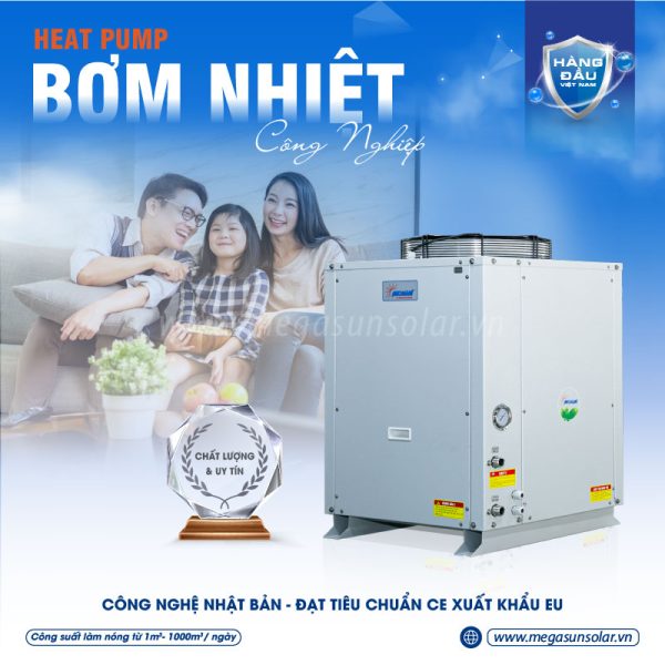 Máy bơm nhiệt Heat pump Megasun MGS-8.0HP-W