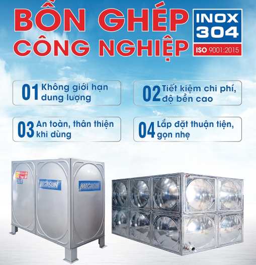 Bồn lắp ghép