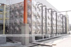 bể nước lắp ghép inox công nghiệp