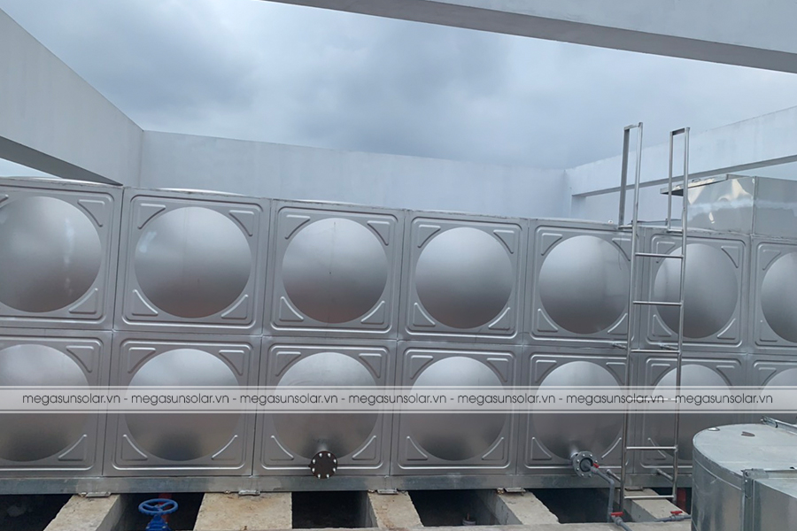 Bể nước inox lắp ghép