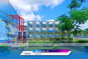 Bồn lắp ghép inox
