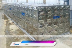 bồn nước inox hình chữ nhật