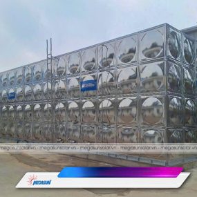 bồn nước inox hình chữ nhật