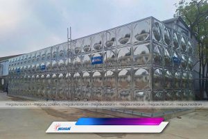 bồn nước inox hình chữ nhật
