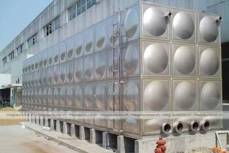 Bể nước inox lắp ghép