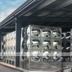 Bồn nước inox vuông