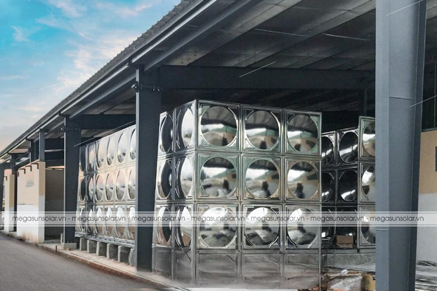 Bồn nước inox vuông
