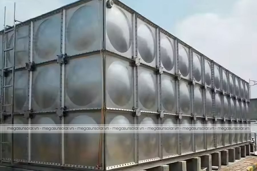 bồn nước inox lắp ghép