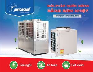 Lợi ích của hệ thống nước nóng trung tâm heatpump