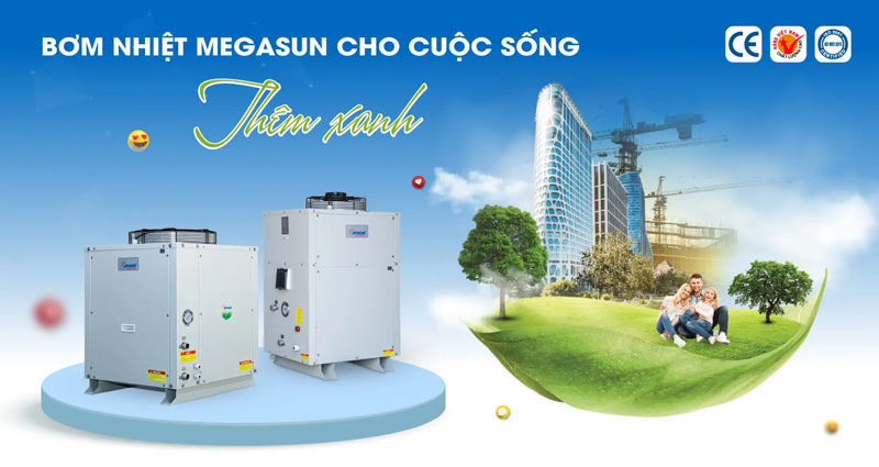 Thắc mắc thường gặp khi sử dụng máy bơm nhiệt hồ bơi Megasun