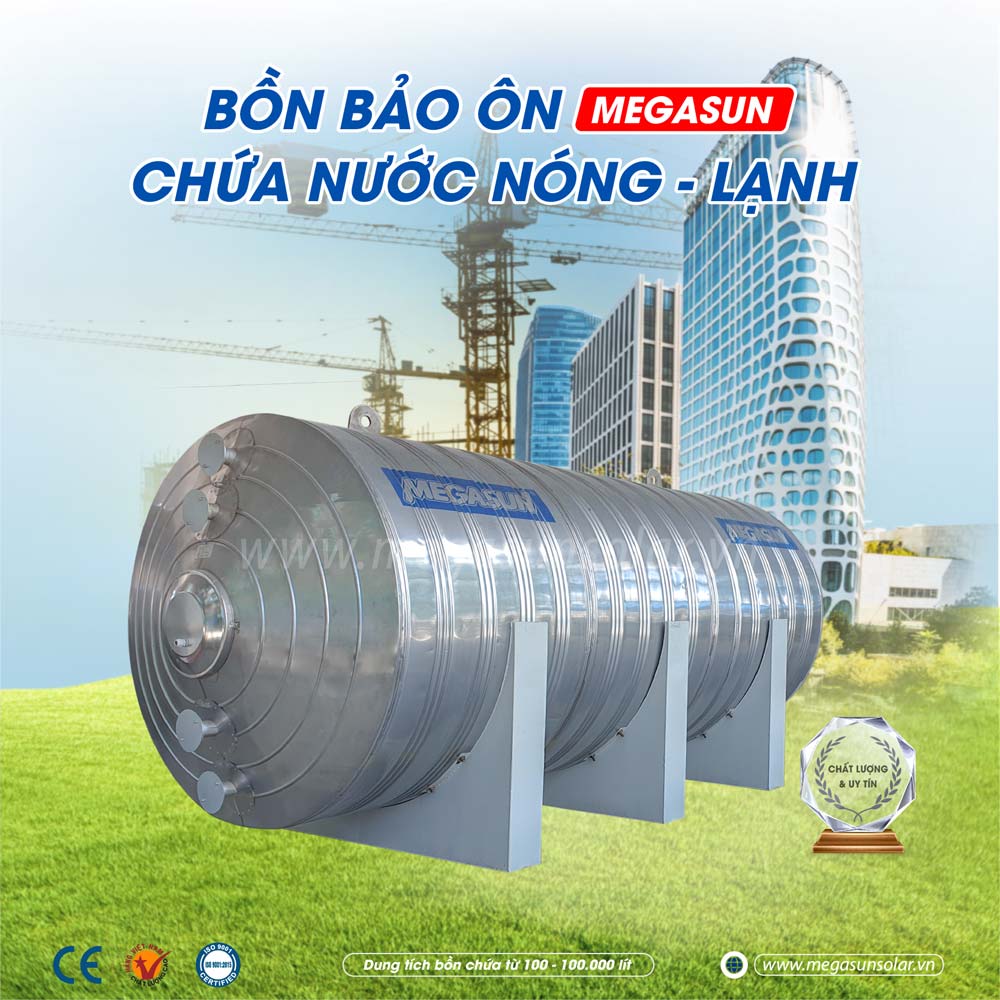 Cách chọn bồn bảo ôn phù hợp với hệ thống Heatpump