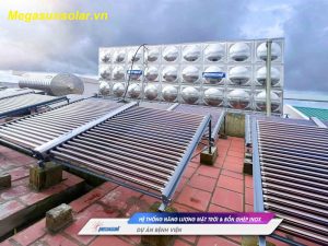 MEGASUN triển khai hệ thống nước nóng năng lượng mặt trời tại bệnh viện đa khoa